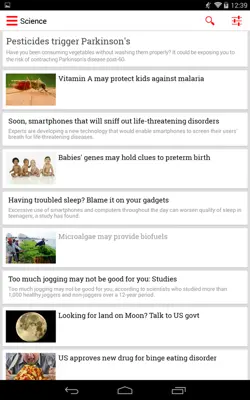 Times Of India android App screenshot 9