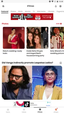 Times Of India android App screenshot 3