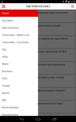 Times Of India android App screenshot 7